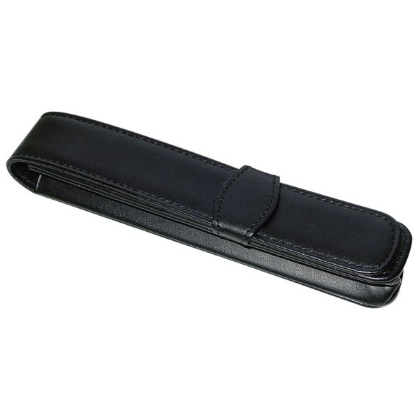 4014421907585 - Schreibgeräteetui Classic schwarz für 1 Schreibgerät Leder