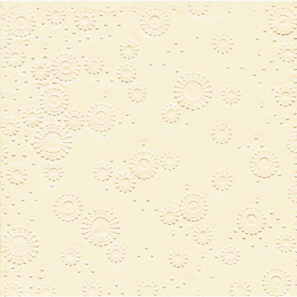 4037698108745 - 24026 33 cm Serviette Zelltuch cream 16 Stück