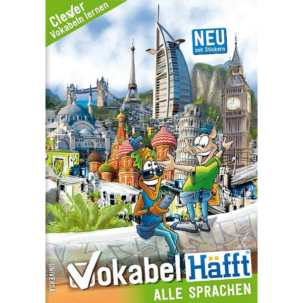 9783866792296 - Häfft® Verlag Vokabelheft Universal -alle Sprachen Lineatur 53 liniert A5 ohne Rand 64 Blatt