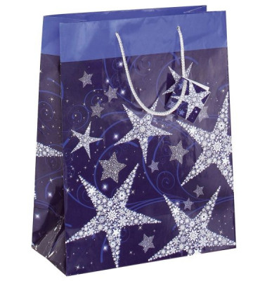 Geschenktasche GT025 Shining Stars, Weihnachten, Shining Star, mit Geschenkanhänger, Shining Stars, 260mm x 330mm