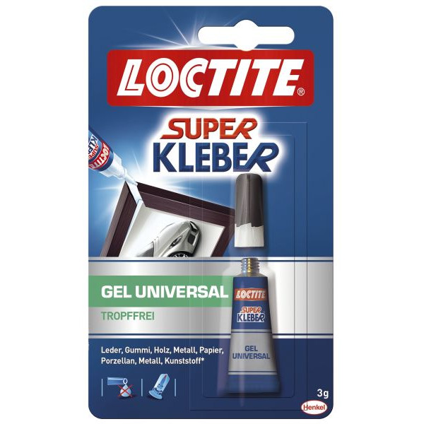 4100630244808 - HENKEL 9H LTG1C Blister LTG12 Sekundenkleber-Gel 3g 3 Gramm