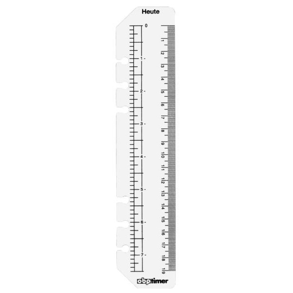 4000867273810 - Ersatzeinlage Pocket Lineal Tagesanzeiger A7