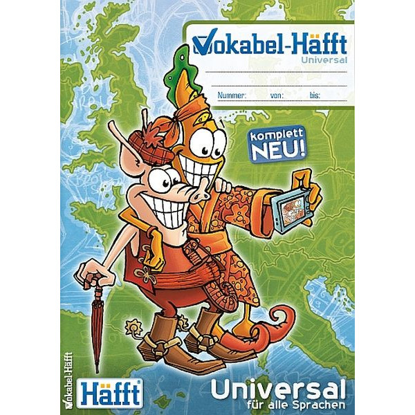 9783866792500 - Vokabelheft Vokabel-Universal A4 +Tipps 34 Blatt 9783866792500 Häfft