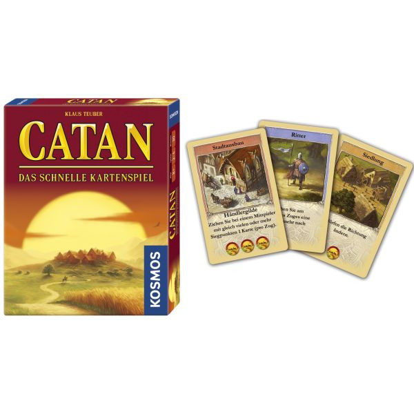 4002051740221 - Die Siedler von Catan- Das schneller Kartenspiel 2-4 Spieler ab 8J