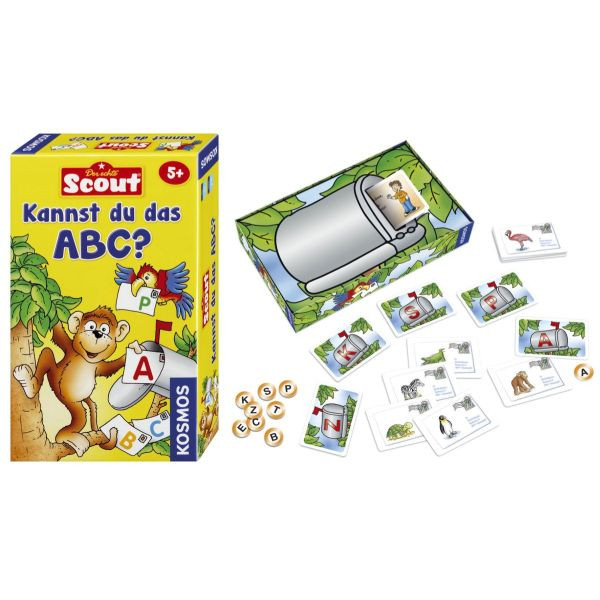 4002051710521 - 710521 Kennst du das ABC? Mitbringspiel Scout 4002051710521 KOSMOS