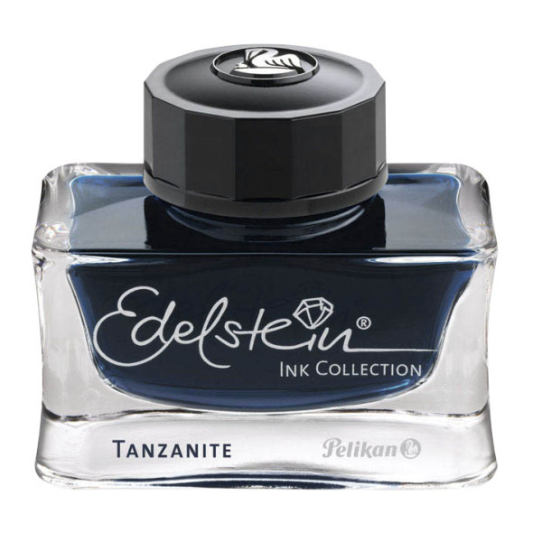 4012700339225 - Füllertinte Edelstein Ink 339226 tanzanite (blau-schwarz) 50ml im Glas 50 Milliliter