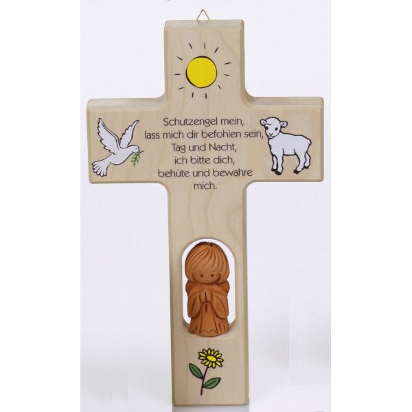 4041569104620 - N414 20x12cm Kinderkreuz mSpruch 4041569104620 Neumeyer