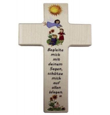 N486 Kinderkreuz Ahorn 20x12cm