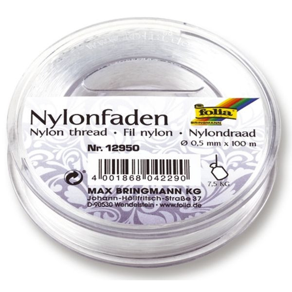 4001868042290 - 12950  05mm Nylonfaden auf Spule  4001868042290 100 Meter