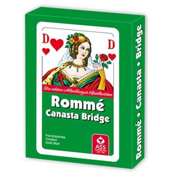 4042677700711 - Spielkarten 22570071 Rommé & Canasta & Bridge französisches Blatt Kartonetui