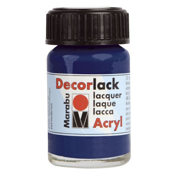 4007751098467 - Acrylfarbe Decorlack 11300 039 053 dunkelblau 15ml 15 Milliliter