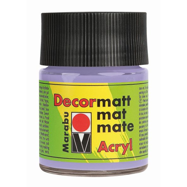 4007751097101 - Acrylfarbe Decormatt 14010 005 007 lavendel 50ml 50 Milliliter