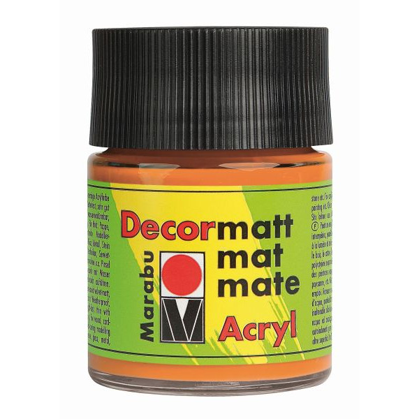 4007751007773 - Acrylfarbe Decormatt 14010 005 013 orange 50ml 50 Milliliter