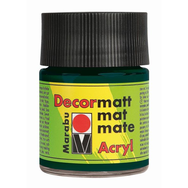 4007751007926 - Acrylfarbe Decormatt 14010 005 075 tannengrün 50ml 50 Milliliter