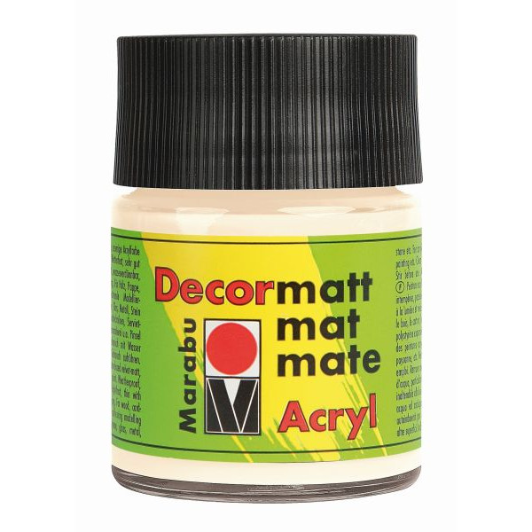 4007751087454 - Acrylfarbe Decormatt 14010 005 271 elfenbein 50ml 50 Milliliter