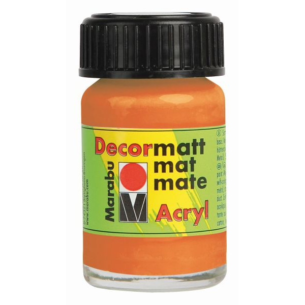 4007751008039 - Acrylfarbe Decormatt 14010 039 013 orange 15ml 15 Milliliter