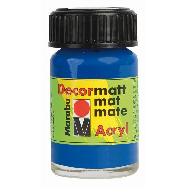 4007751008138 - Acrylfarbe Decormatt 14010 039 055 ultramarineblau 15ml 15 Milliliter