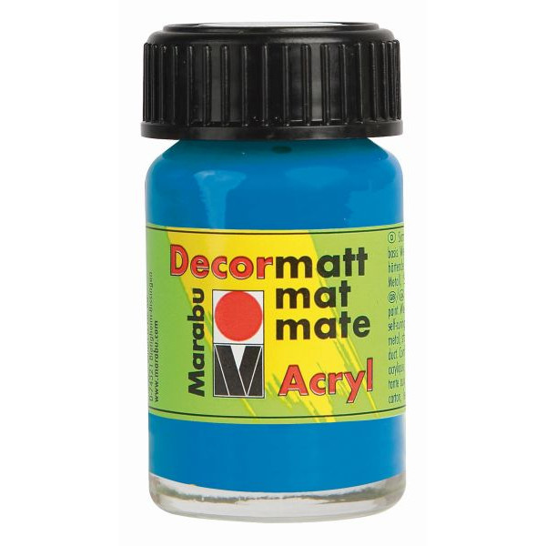 4007751047045 - Acrylfarbe Decormatt 14010 039 095 Azurblau 15ml 15 Milliliter