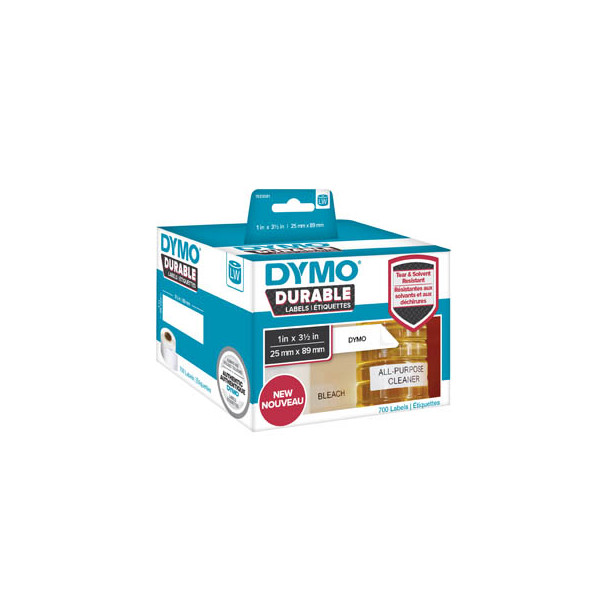 0071701002440 - DYMO Endlosetikettenrollen für Etikettendrucker 1933081 weiß 250 x 890 mm 2 x 350 Etiketten