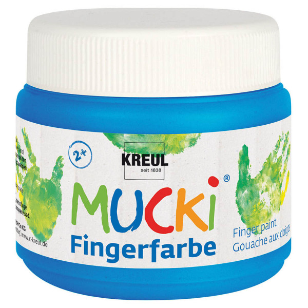 4000798031084 - Unbekannt - Kreul Mucki Fingerfarbe blau 150 ml Kinderbasteln