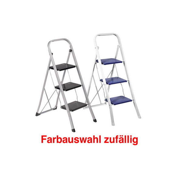 4009977428691 - neutral Klapptritt Trittleiterklapptritt-3stufig 70 cm 3  Stufen farbsortiert