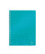 Collegeblock 4638-00-51 WOW, Muster, kariert / kariert Rand beidseitig, A4, 80g, blau, 80 Blatt