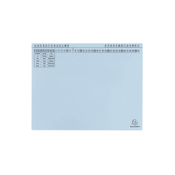 4010903711060 - Hängehefter Exaflex Standard HängehefHlbu Amtsheftung   kaufmännische Heftung hellblau