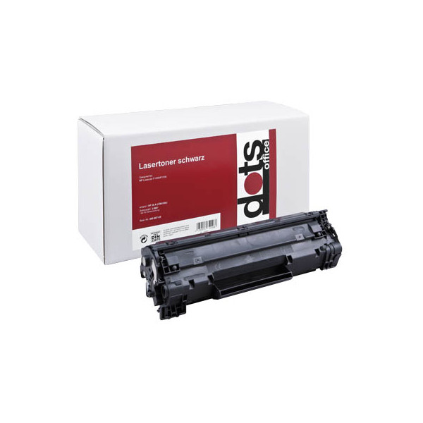 4250073720268 - H-T133 schwarz Toner ersetzt HP 35A 12105000-DOTS