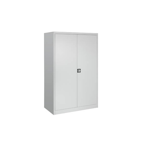 4255704300598 - Aktenschrank entero BF6 - 12 -7035 7035 Stahl abschließbar 5 OH 120 x 195 x 60 cm lichtgrau 4255704300598 Mauser