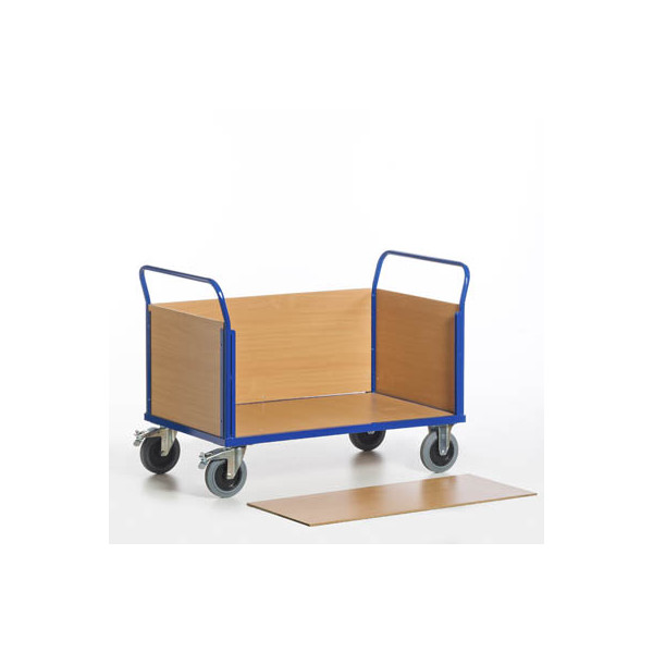 4250448500433 - Rollcart Transportwagen 02-6107 blau 700 x 1170 x 990 cm bis 6000 kg