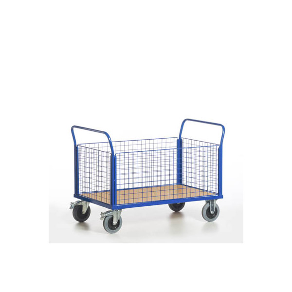 4250448500631 - Rollcart Gitter-Vierwandwagen 1000x670mm mit 600kg Tragkraft