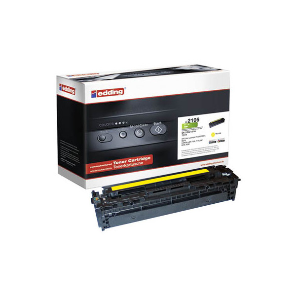 4004764982721 - EDD-2106 Toner einzeln ersetzt Canon HP 131A (CF212A) Gelb 1800 Seiten Kompatibel Toner