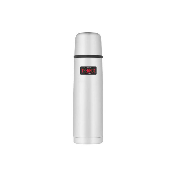 5010576915665 - THERMOS LIGHT & COMPACT BEVERAGE BOTTLE Thermosflasche Unverfälschter Geschmack ohne Innenbeschichtung  stylische Thermosflasche 075 Liter Farbe stainless steel mat