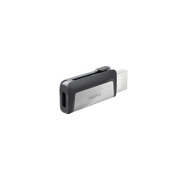 0619659142049 - USB-Stick Ultra Dual USB Type-C USB 31 silber grau 32 GB 0619659142049 Sandisk