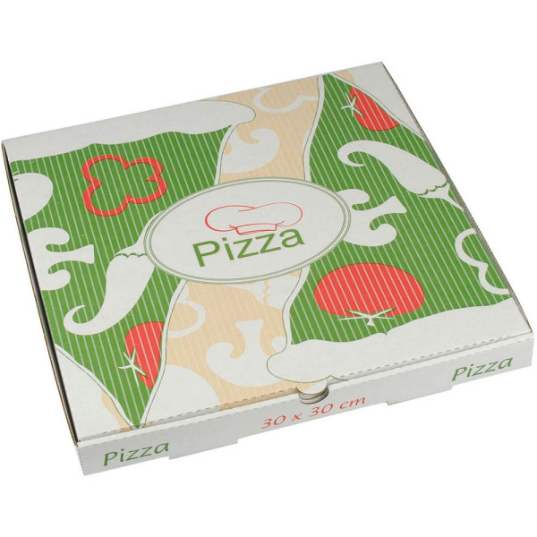 4002911151969 - Pizzakartons Cellulose pure eckig 30 cm x 30 cm x 3 cm 15196 4002911151969 15196 100 Stück