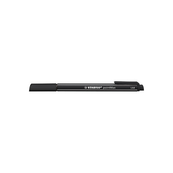 4006381503419 - STABILO pointMax Filzstift 08 mm - schwarz