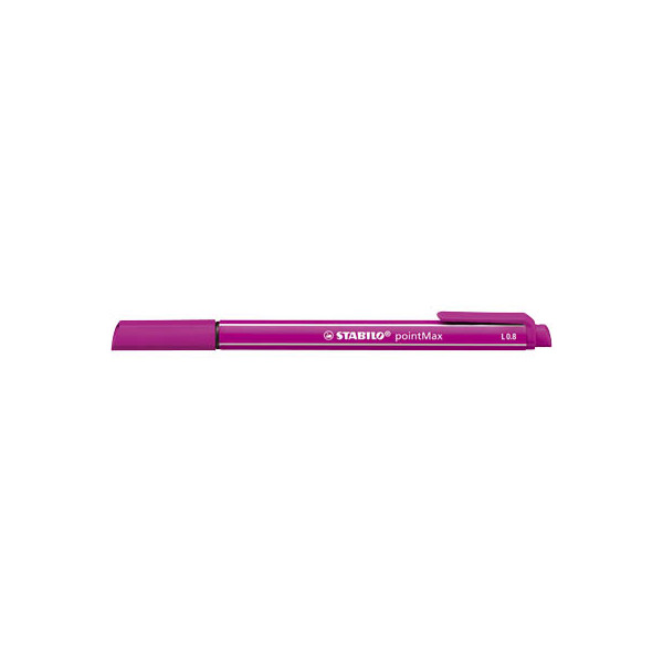 4006381503532 - STABILO Filzstift STABILO pointMax rosarot 08 mm Rosa