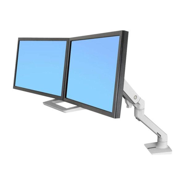 0698833054507 - HX Dual Arm Desk Mount 2fach Monitor-Tischhalterung 381 cm (15) - 813 cm (32) Weiß Drehbar Höhenverstellbar Neigbar Schwenkbar