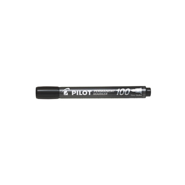 4902505511097 - PILOT Marker perm SCA-100 sz Permanentmarker schwarz 10 mm