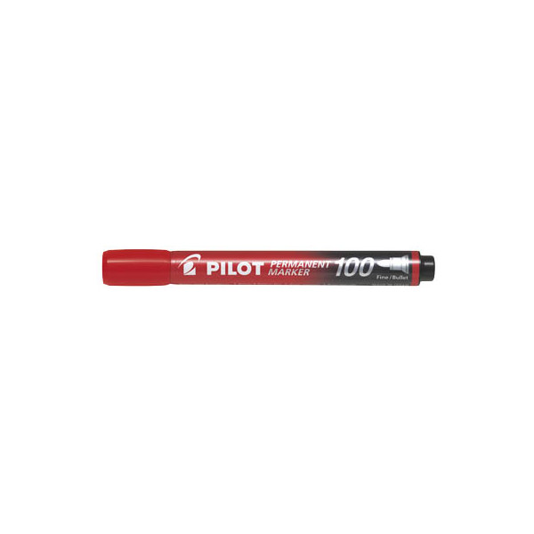 4902505511103 - PILOT Permanentmarker Marker perm SCA-100 rt 10 mm Rot