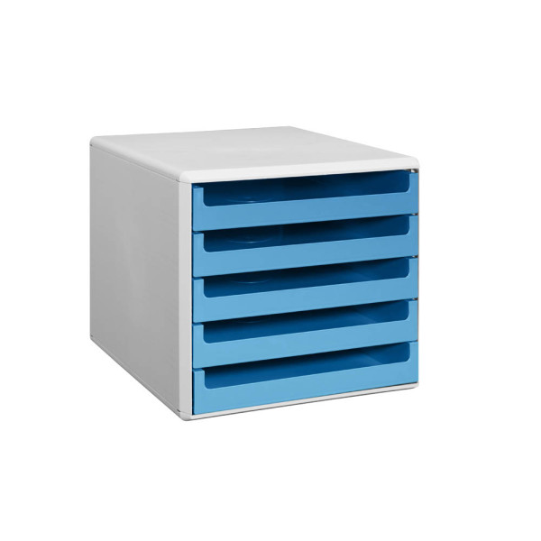 4009793839992 - Schubladenboxen Schubladenbox ocean-blue 30050961 DIN A4 285 x 357 x 260 cm