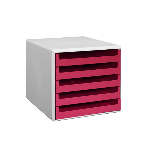 4009793839985 - Schubladenboxen Schubladenbox sunset-red 30050960 DIN A4 285 x 357 x 260 cm