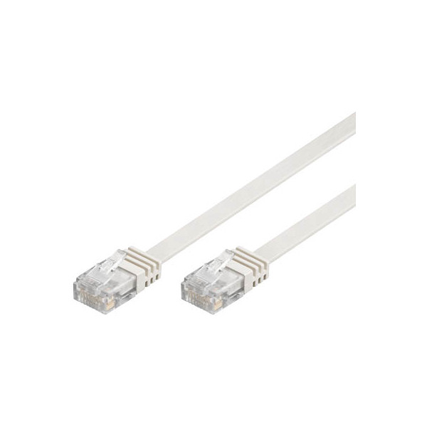 4040849951534 - goobay RJ-45 Netzwerkkabel 30 m weiß bis zu 100 Gbit Sek bis zu 250 MHz 1 St