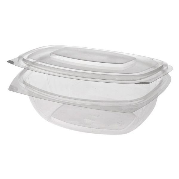 4002911822005 - Feinkost- und Salatschalen mit Klappdeckeln PLA pure 375 ml 48 cm x 161 cm x 132 cm glasklar 82200 4002911822005 8 50 Stück