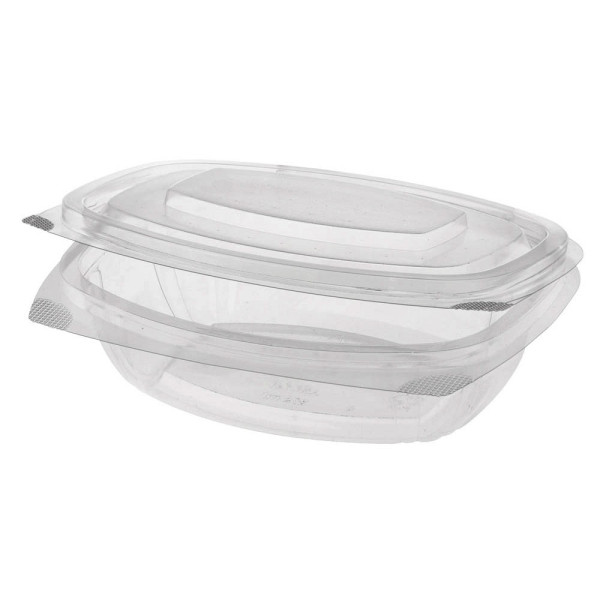 4002911822012 - Feinkost- und Salatschalen mit Klappdeckeln PLA pure 500 ml 64 cm x 161 cm x 132 cm glasklar 82201 4002911822012 8 50 Stück