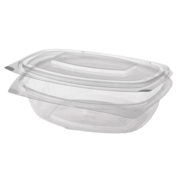 4002911822036 - Feinkost- und Salatschalen mit Klappdeckeln PLA pure 1 l 76 cm x 205 cm x 168 cm glasklar 82203 4002911822036 8220 50 Stück