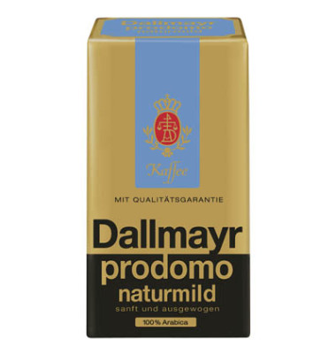 prodomo naturmild Kaffee, gemahlen 39 000 000