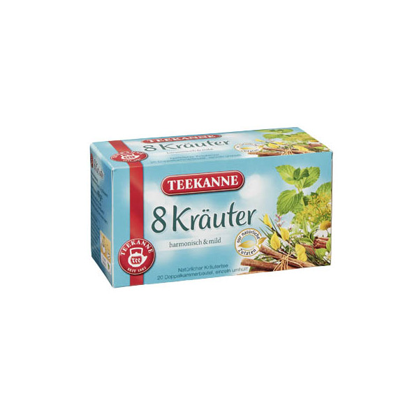 4009300005896 - TEEKANNE 8 Kräuter Kräuter Tee 20 Stück à 2 g