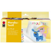 MARABU 1716 00 087 Textilfarbe Starter Set