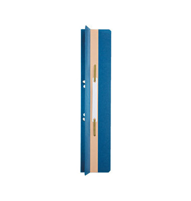 Ösenhefter 3726-00-35, 60x305mm, extra lang, RC-Karton mit Kunststoffdeckleiste, blau